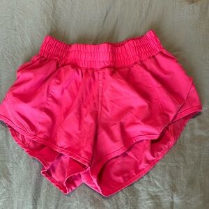 Women's Pink Athletic Shorts